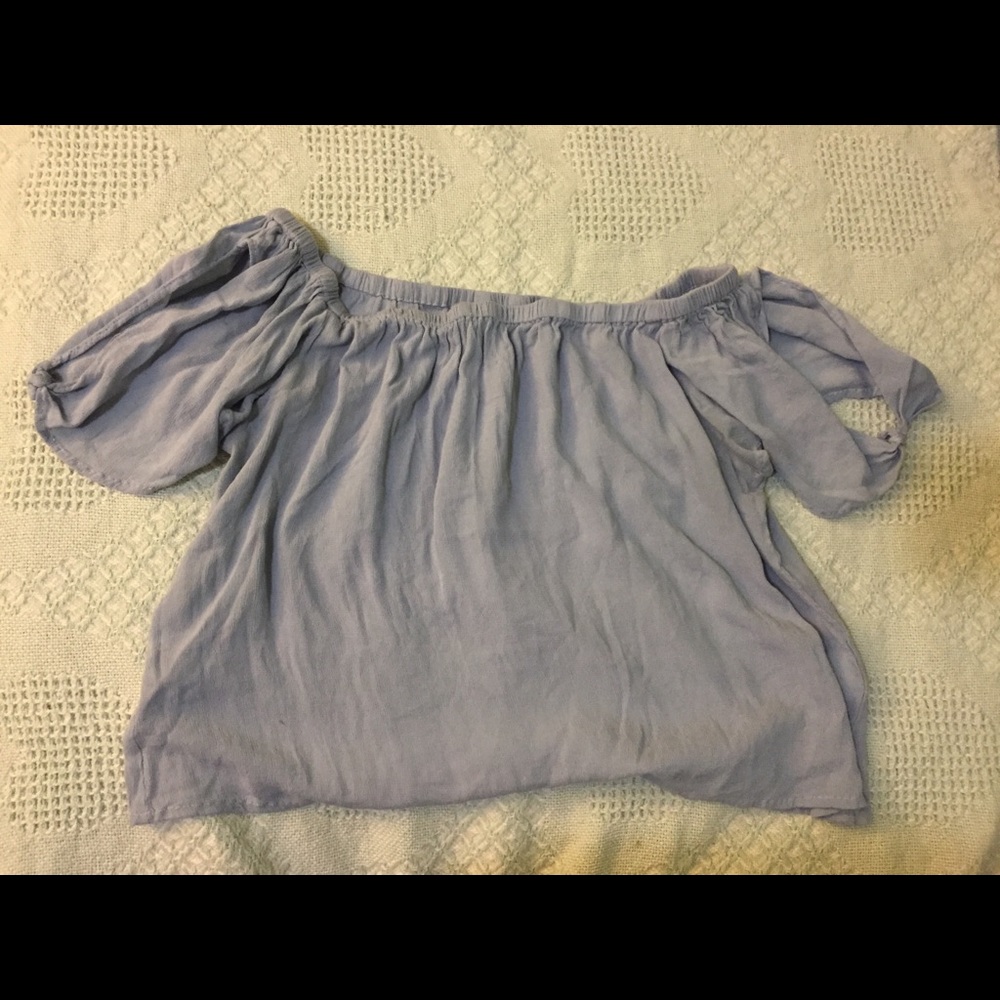 Full tilt off shoulder top